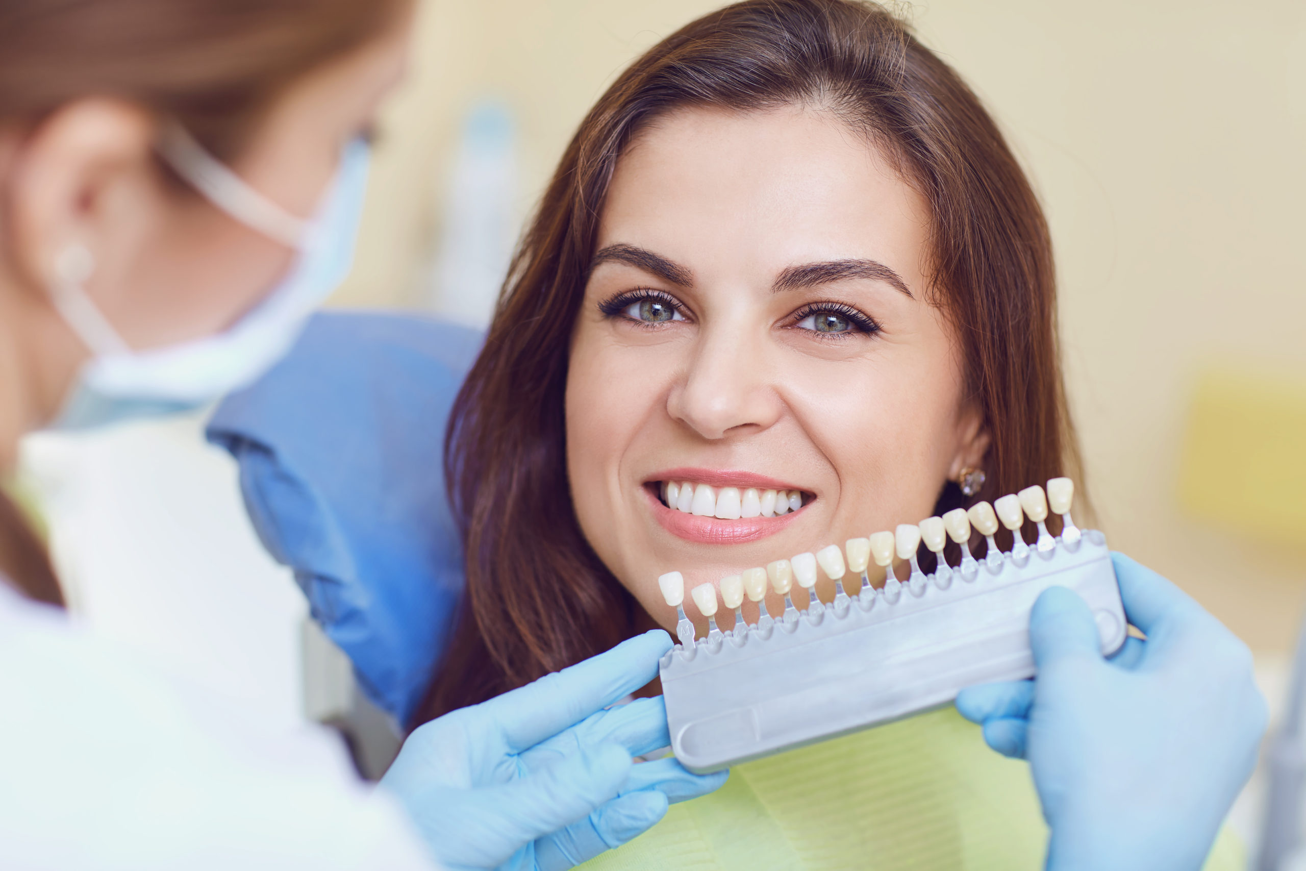 Teeth whitening dental clinic.